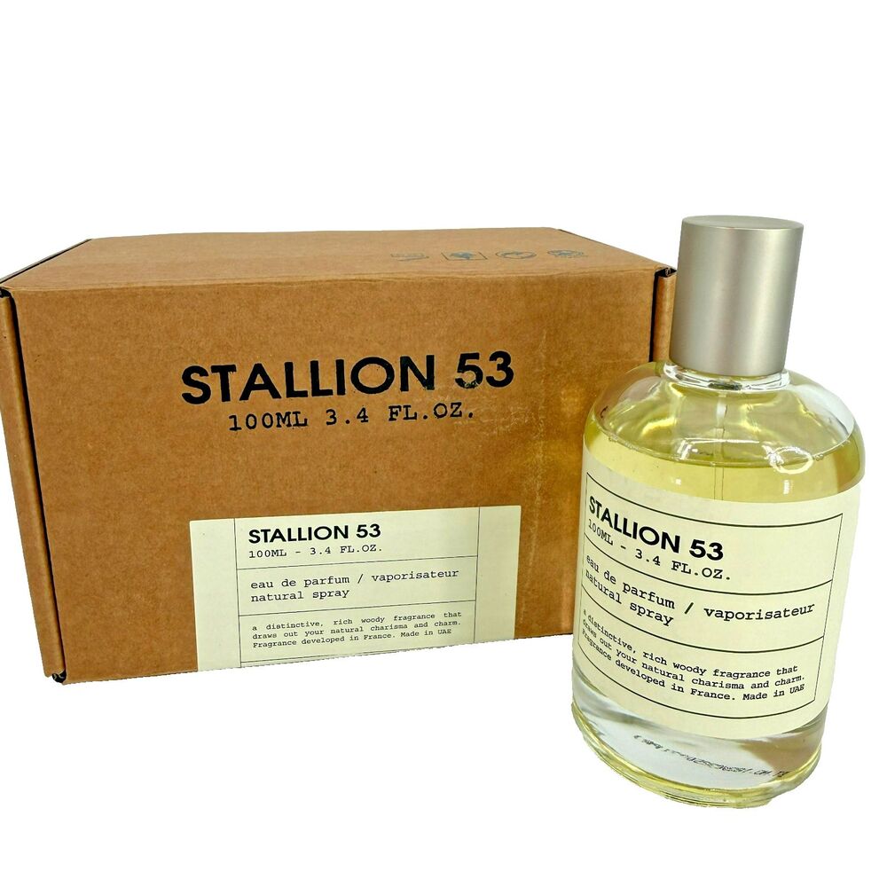 Stallion 53 Eau De Parfum 100ml 3.4 fl oz Rich Woody Fragrance Spray New